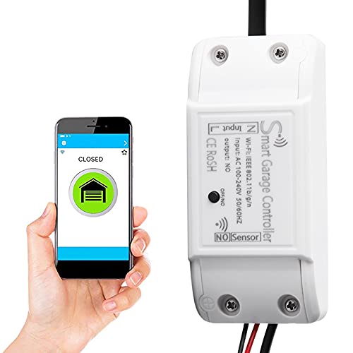 Garagentoröffner WiFi 2 4 G Fernbedienung für Garagentor App-Überwachung für IFTTT Smart Life/für Android iOS Telefon