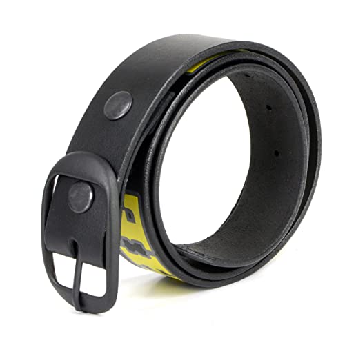 Milwaukee Leather MP7112 Men's We The People Black Leather Belt w/Interchangeable Buckle - 1.5 inches Wide2