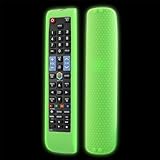 JCMOYUTY Remote Cover for Samsung AA59-00784C AA59-00580A AA59-00559A BN59-01223A BN59-01178W AA59-00652A AA59-00594A RM-D1078 BN59-01198X BN59-01179B AA59-00582 Remote Case Silicone Protector Green