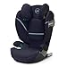 CYBEX Gold Seggiolino Auto per Bambini Solution S i-Fix, per Auto con e senza ISOFIX, Gruppo 2/3 (15-36 kg), da 3 fino a 12 Anni ca, Navy Blue
