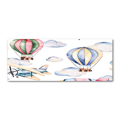 Dosseret en verre de sécurité trempé haut de gamme 125x50cm design illustré Tulup