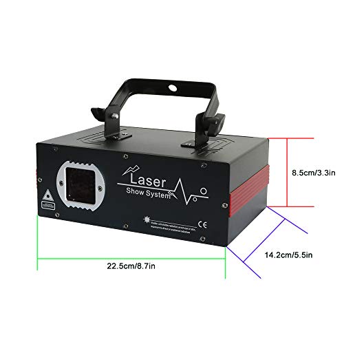 Sharelife 2W Night Sky White Twinkling Star Universe Light Dj Projector Dmx Home Party Show Wedding Stage Lighting Snow Christmas Effect Speed Adjust Wstar #TOP1