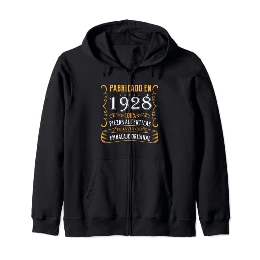 Fabricado 1928 Años Cumpleaños Hombre Mujer Nacen En 1928 Sudadera con Capucha