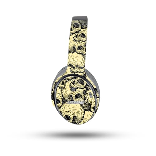 Image of MightySkins Skin Compatible with Bose QuietComfort 35 II Headphones - Puppy Fall | Protective, Durable, and Unique Vinyl Decal wrap Cover | Easy to Apply, Remove, and Change Styles