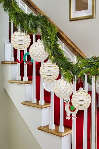 Boules de Noël de 150 mm pour une décoration de salon chaleureuse et chic - 5