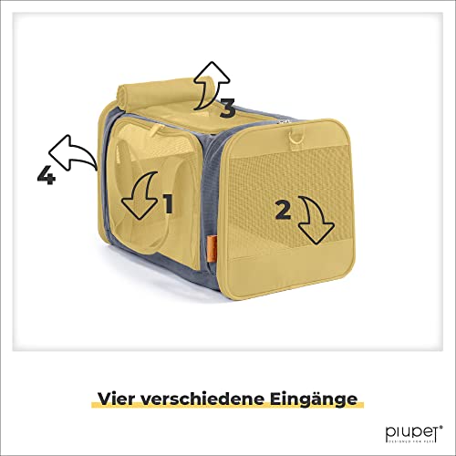 Katzentransportbox PiuPet für Katzen – Stabil und praktisch