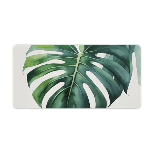 Alfombrilla para escritorio Monstera Leaf XL antideslizante miniatura 1