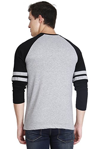 Image of FLEXIMAA Men's Cotton Round Neck Printed Full Sleeve T-Shirt