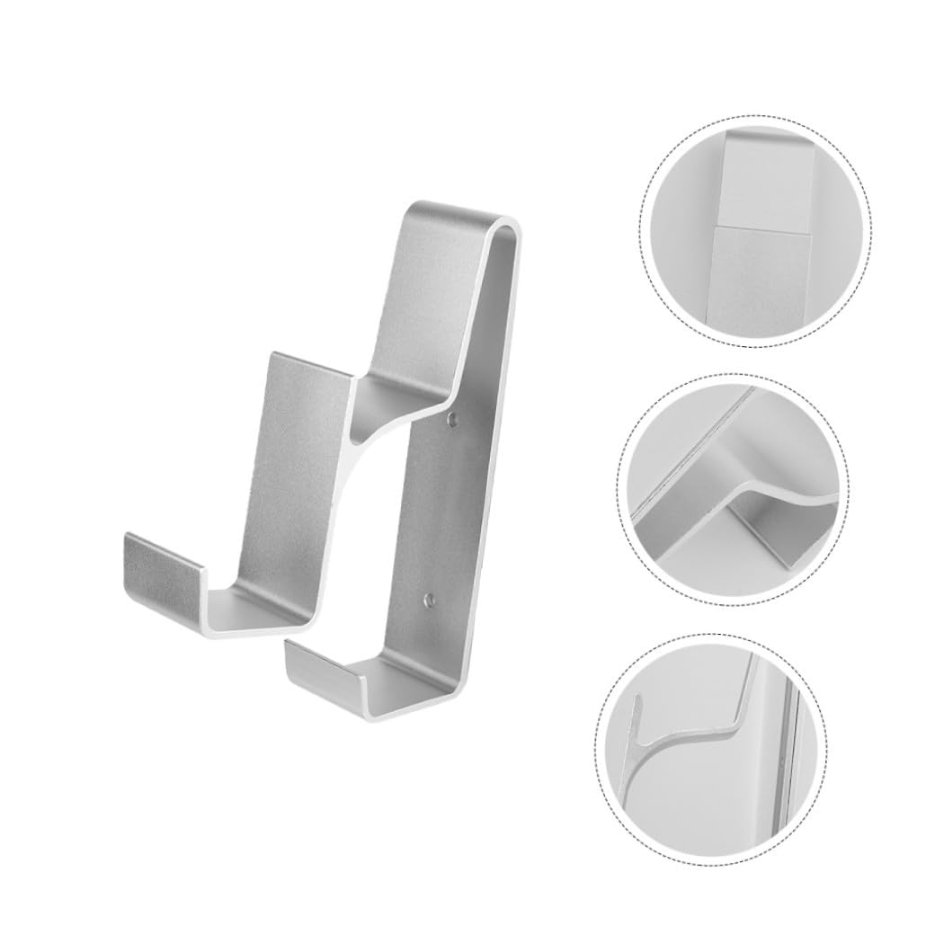Garneck Supporto per Cuffie da Gaming e Controller, Staffa da Parete in Lega di Alluminio, Base Stabile per Bar e Ufficio