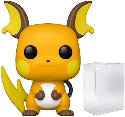 Funko Pop! Games Pokémon Raichu Figurine en vinyle avec étui de protection compatible Pop Box Funko Pop! Games Pokémon Raichu Figurine en vinyle avec étui de protection compatible Pop Box | Pop Pokemon | 1 Funko Pop! Games Pokémon Raichu Figurine en vinyle avec étui de protection compatible Pop Box | Pop Pokemon