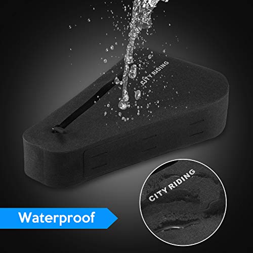 Festnight Impermeável Ciclismo Triângulo Bolsa Bicicleta Frente Tubo Quadro Bolsa MTB Bicicleta Bols