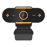 Full HD1080P Webcam with Microphone, Auto Focus Web Camera for Studying Online, Recording, Video Calling, Conference, USB PC Webcam Work with Laptop Desktop YouTube Skype Facebook FaceTime