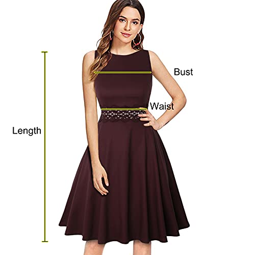 Vestido de formatura para mulheres, sem mangas, casamento, coquetel, festa, convidado, vestido rodad