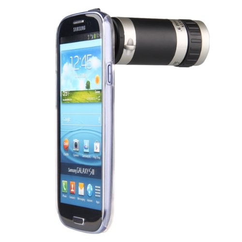 lgking supply - Objetivo telescópico 8x con carcasa para Samsung Galaxy S3 I9300