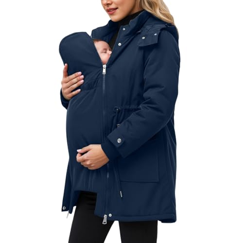 Generisch Umstands Baumwolljacke 3 in 1 Winter Langer...