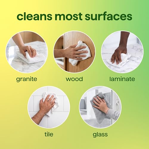 Image of Method All-Purpose Cleaner Spray, Lime + Sea Salt - Cuts Grease & Grime on Counters, Glass, Sealed Wood & Floors, for Kitchen & Bathroom, 28 fl oz, 4 pack