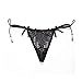 Produktbild ERSD Spitzenhöschen Feminine japanische Stickerei Versuchung sexy Hohle Krawatte Tanga schlanke transparente niedrige Taille T Hosen Bowknot Höschen sexy Thongs Knickers Slips