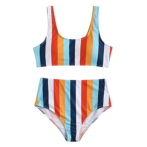 Bikini taille haute CLSDRZC galbant pour masquer les complexes et sculpter le ventre à la plage