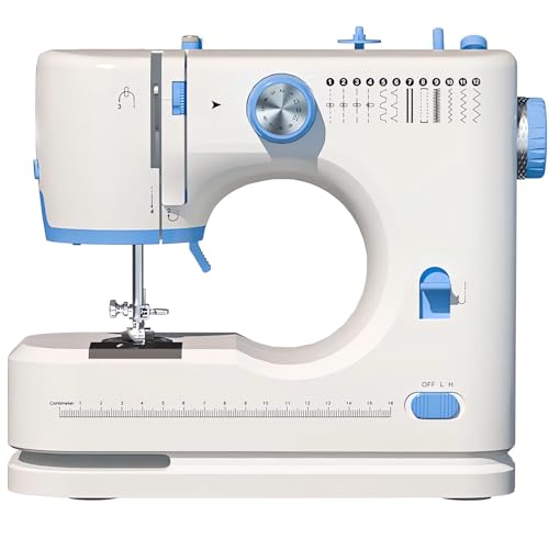 Sewing Machine for Beginners,12Built-in Stitches, Foot Pedal, and...