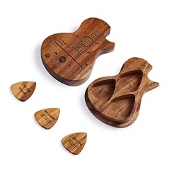 Kaululu Personnalisé 3pcs Guitare Médiator avec Prenoms Gravé en Bois Cadeau pour Petit Ami Guitariste Anniversaire Noël… - Les Beatles, Paul McCartney, John Lennon, RIngo Starr, George Harrison Kaululu Personnalisé 3pcs Guitare Médiator avec Prenoms Gravé en Bois Cadeau pour Petit Ami Guitariste Anniversaire Noël… – Image 6