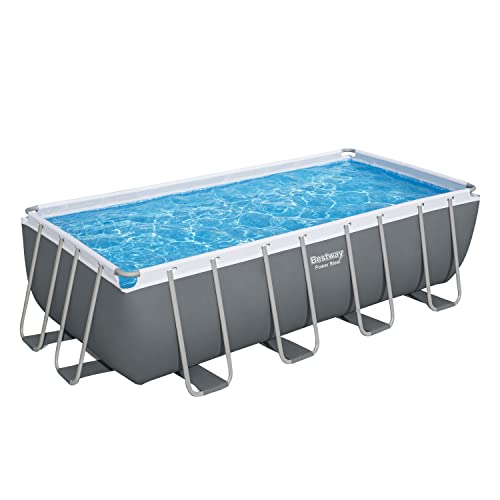 Bestway 56670-5 Set Piscina Fuori Terra Power Steel da 488x244x122 cm