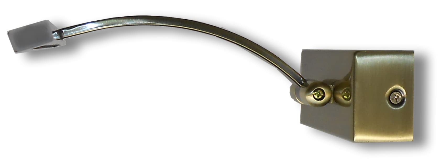 Applique murale à LED pour éclairer des tableaux, des miroirs, des peintures murales, etc., LED 8W de style traditionnel et élégant, ton de lumière chaude 3000K, bronze vieilli, articulée. 46cm