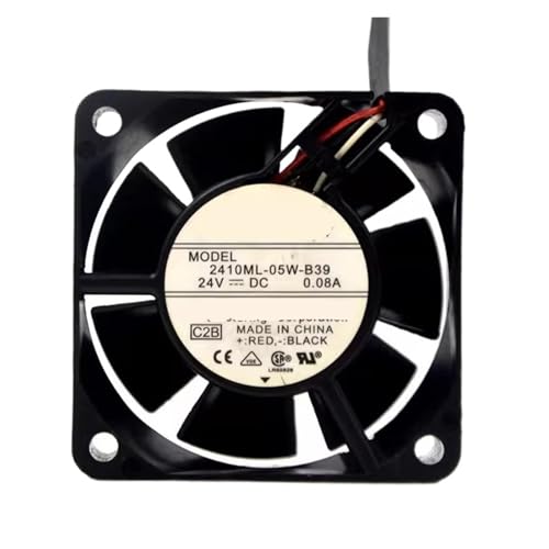 Ventilador de refrigeración de 6cm bajo consumo 24V con dos cables G1