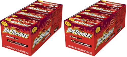 Hot Tamales (Box of 24 - .78oz Individual Packs)(Pack of 2)