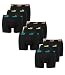 Produktbild Puma 9 er Pack Boxer Boxershorts Herren Unterwäsche Sportliche Retro Pants, Bekleidungsgröße:L, Farbe:239 - Tripple Black