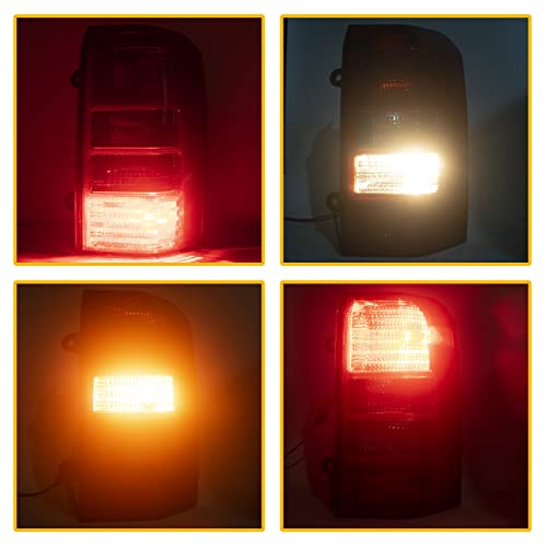 Boine Left Side Tail Light Compatible With 2008-2017 Jeep Patriot Rear Tail Light - Bulb Included (Left Driver Side) #TOP3