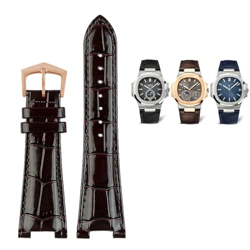 Connecteur Patek Nautilus cuir véritable GUMMMY pour look habillé et urbain