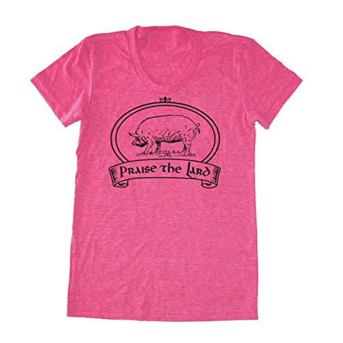 Women's Bbq T-Shirt - Praise The Lard - Funny Foodie Shirt #TOP19