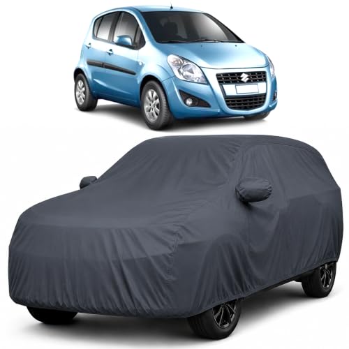 Image of Autofact Premium Car Cover for Ritz | All Weather Waterproof Full Body Car Cover | Light-Weight Triple-Stitched Outdoor Shield with UV Protection, Dustproof & Heat-Resistant