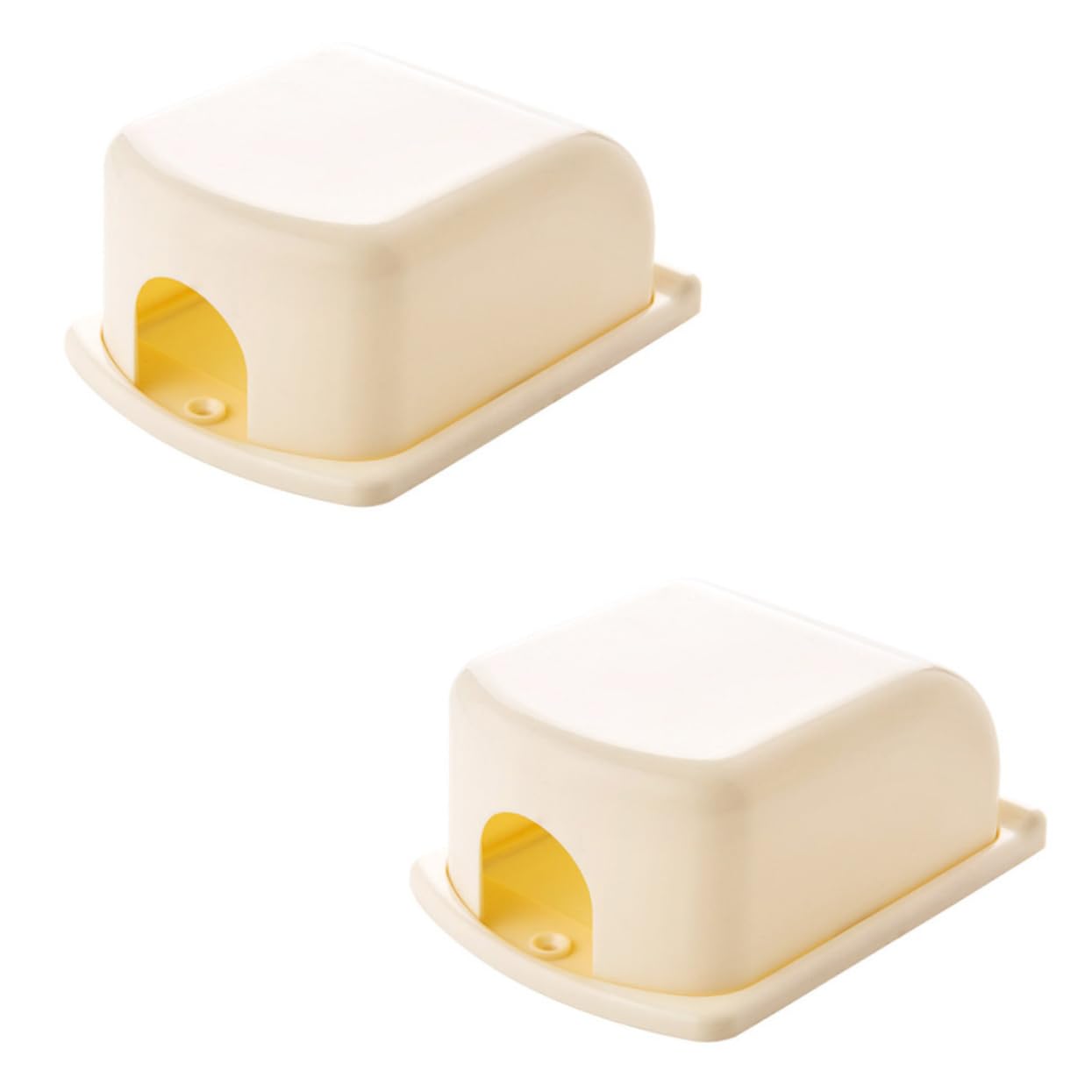 Cubierta de enchufe ABS antidescargas creative en pack de 2 piezas para dormitorio 1
