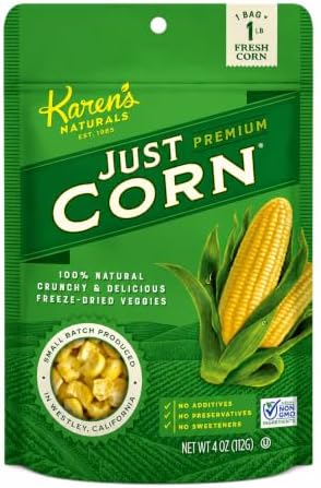 Karen's Naturals Freeze Dried Corn, 4 oz