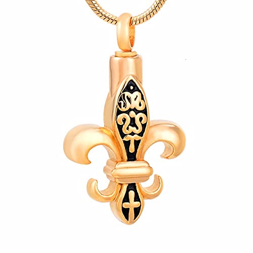 Bijoux croix or souvenir de crémation pour apaiser le manque d'un proche