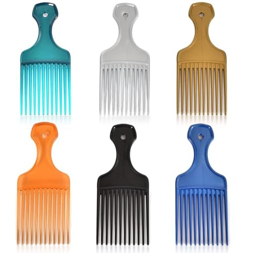 Peine para cabello rizado y barbería, 1 pieza miniatura 1