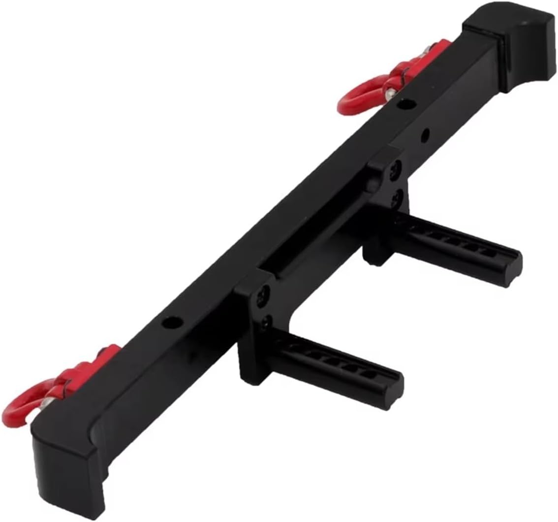 Rcクローラーバンパー Compatible With MN128 金属製衝突防止フロント＆リアバンパー（牽引フック付き）RCクロー