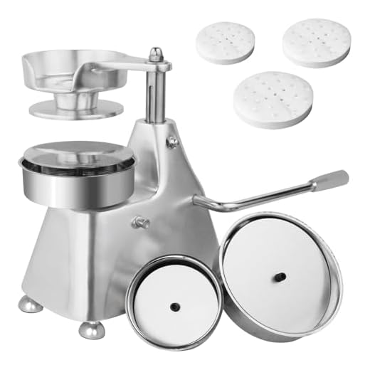 Heavy Duty Stainless Steel Hamburger Press