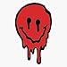 Amazon.com - Trippy Red Smiley Face Vinyl Waterproof Sticker Decal Car ...