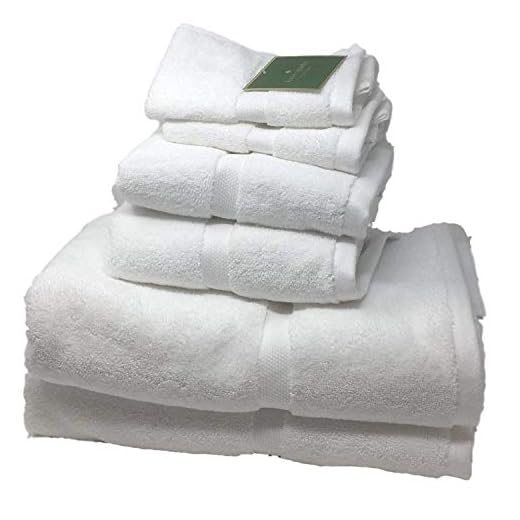 Kate Spade White Towel 6 Piece Set Bundle - 2 Bath Towels, 2 Hand Towels, 2 Washcloths