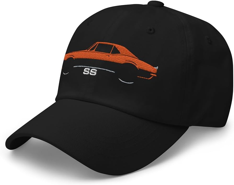 CO2 Tees Chevy Camaro SS American Muscle Car Baseball Cap