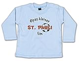 Rundhals-Ausschnitt G-graphics Opas Kleiner St. Pauli Fan Baby Sweatshirt 268.0291 (6-12 Monate, blau)