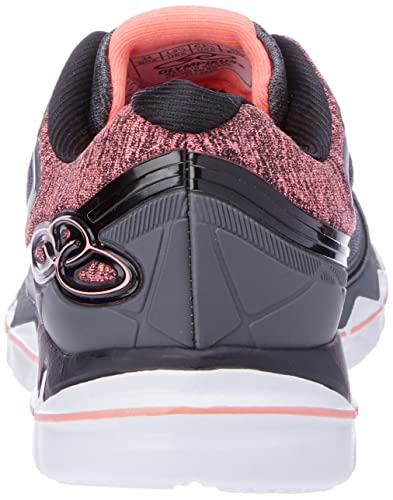 Tênis Flit, Olympikus, Feminino, Chumbo/Coral, 36