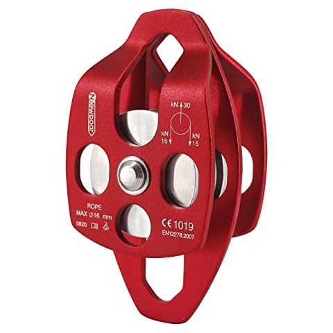 NewDoar Polea doble de rescate de 30 KN Cover