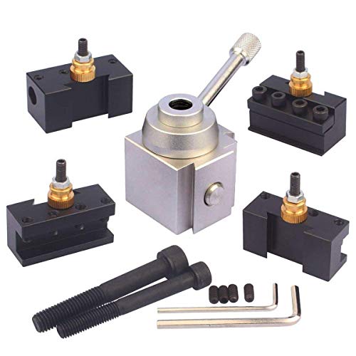 Gdhxw H-055 Type Quick Change Tool Post Set For Mini Lathe Steel Mterial #TOP4