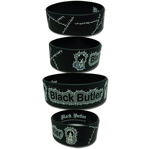 Black Butler Wristband - Sebastian & Ciel Cow