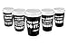 Premium 16oz Disposable Coffee Cups With Lids (50ct) - 5 Fun Quotes in Each Pack - Make Your Own Coffee or Tea With These Paper Coffee Cups - Insulated Double Wall - No Need For Sleeves
