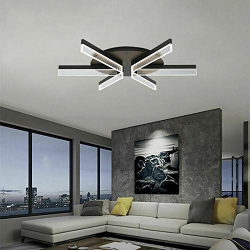 Design LED Deckenleuchte Büro Wohnzimmer Deckenleuchte 46W Tageslicht Cover