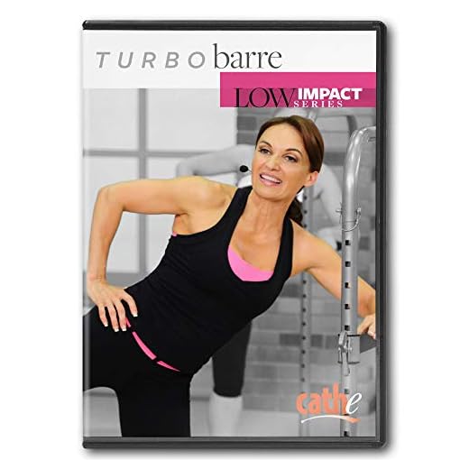 Cathe Friedrich's Low Impact Turbo Barre Exercise DVD - Combines Elements of Pilates, Yoga, and Ballet, With Some light Cardio - Devolp and Sculpt Strong Lean Legs